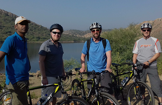 Bicycling in Rajasthan